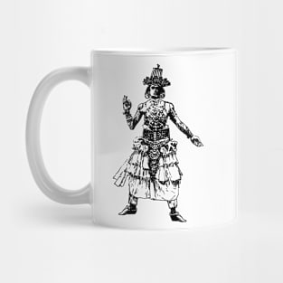 Devil Dancer from Sri Lanka Mug